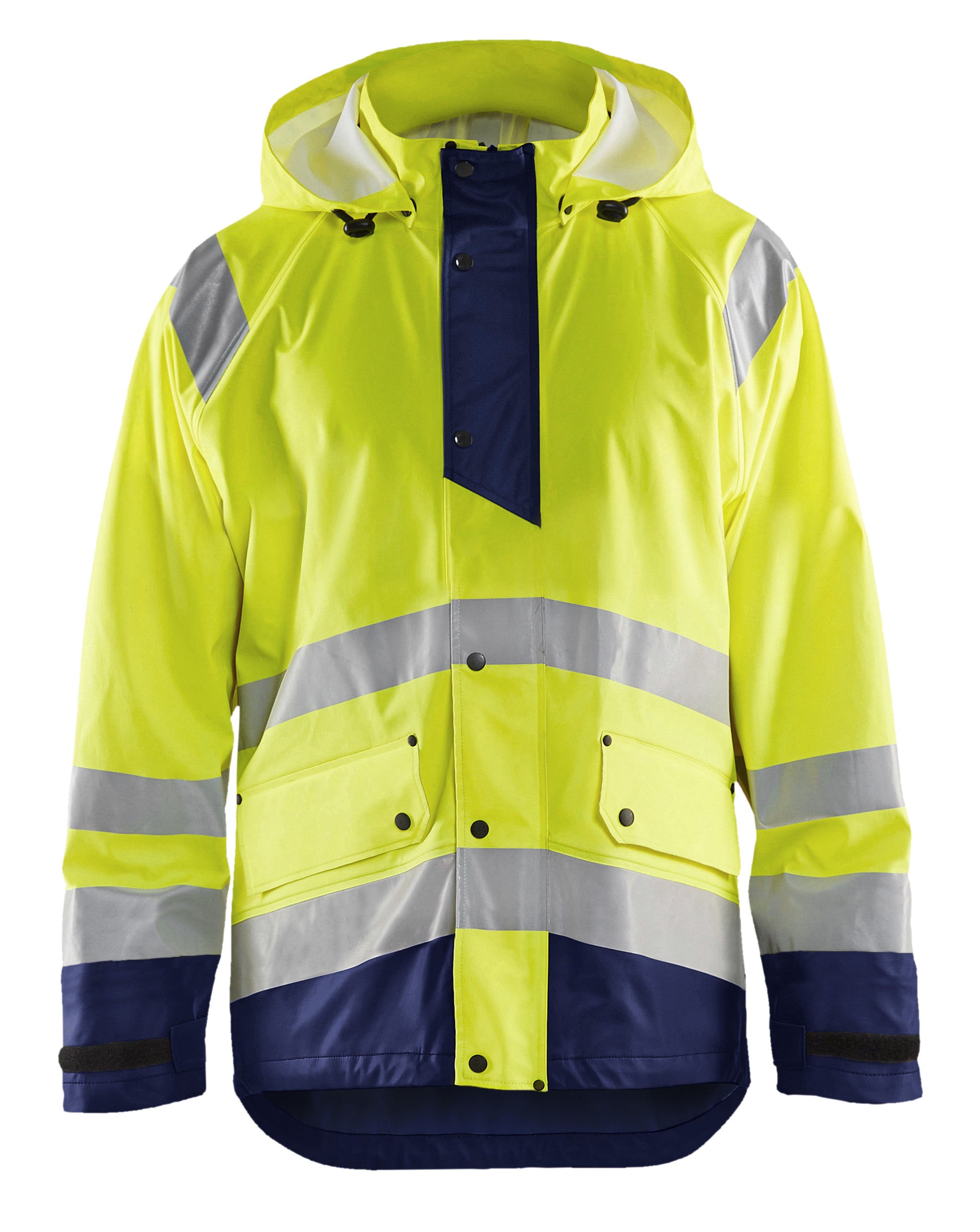 High Vis Regnjakke Level 1