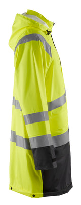 Blåkläder 4324 High Vis Regnjakke Level 1 produktfoto til broderi