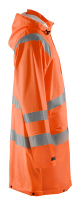 Blåkläder 4324 High Vis Regnjakke Level 1 produktbillede til broderi