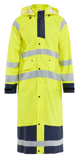 Blåkläder 4325 High Vis Regnjakke Level 1 med tryk eller logo – arbejdstøj og firmatøj