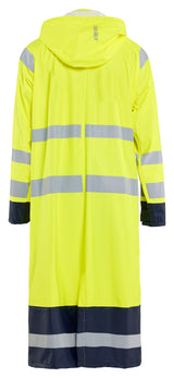 Blåkläder 4325 High Vis Regnjakke Level 1 produktbillede med logo