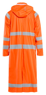 Blåkläder 4325 High Vis Regnjakke Level 1 materiale med logo