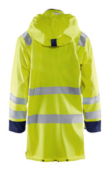 Blåkläder 4326 High Vis regnjakke Level 3 produktbillede med logo