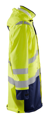 Blåkläder 4326 High Vis regnjakke Level 3 detalje til broderi