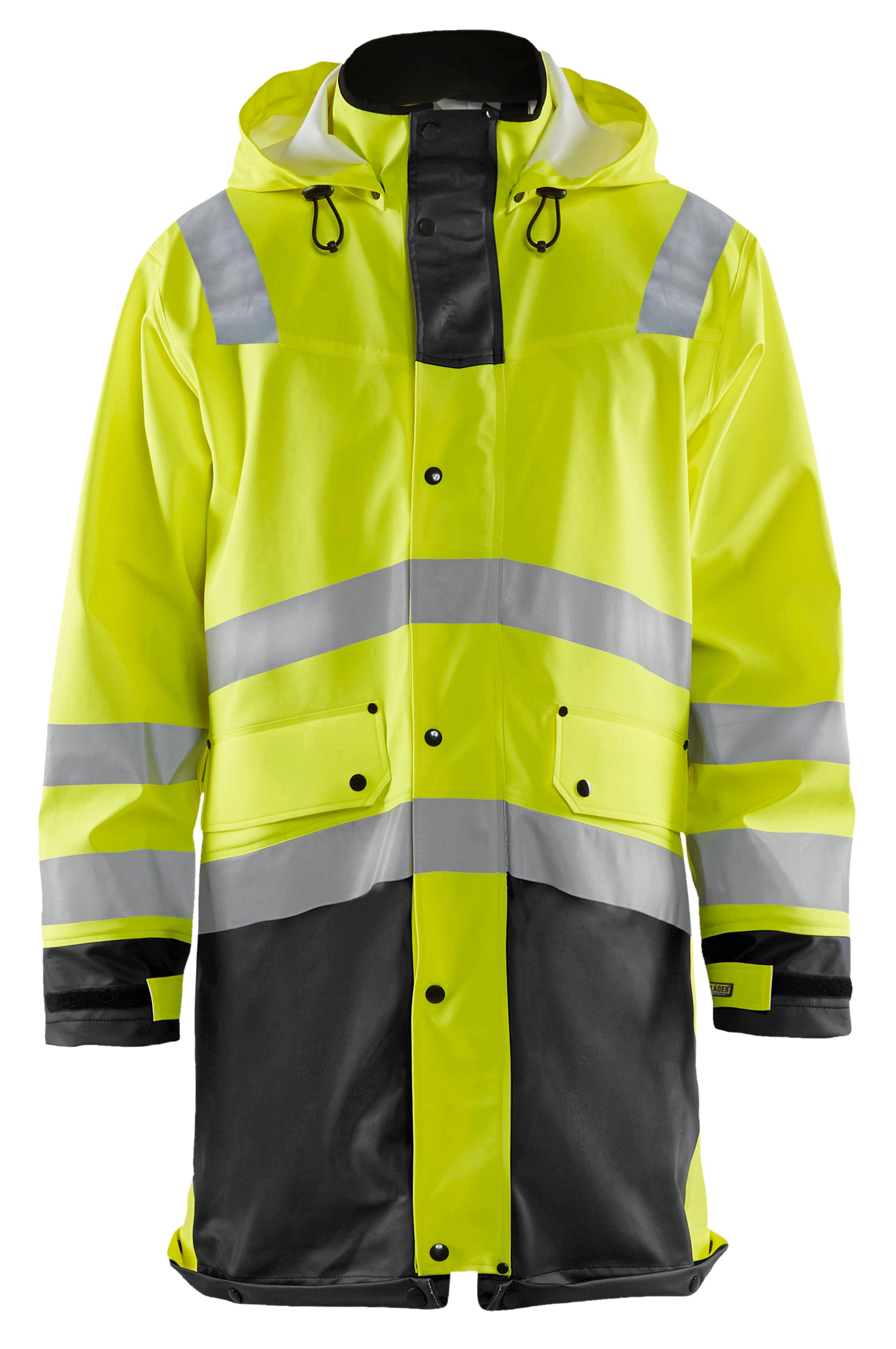 High Vis regnjakke Level 3
