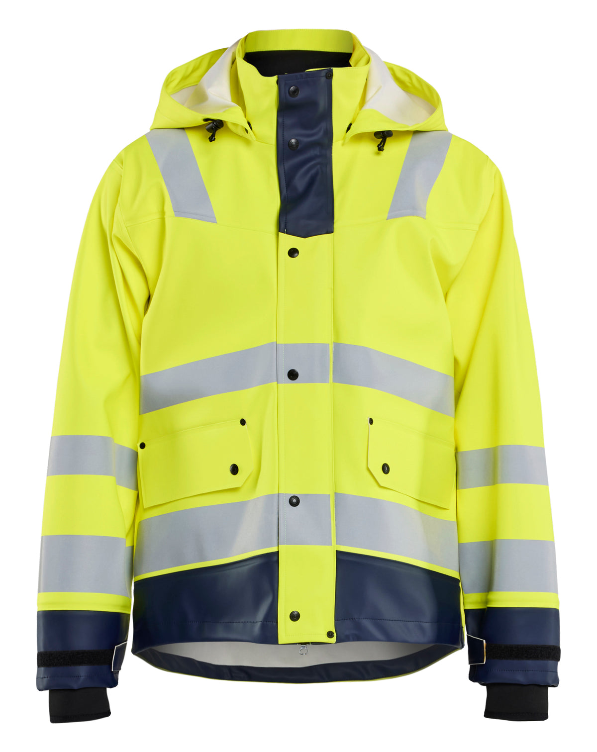 Blåkläder 4327 High Vis Regnjakke Level 3