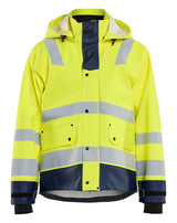 Blåkläder 4327 High Vis Regnjakke Level 3 med tryk eller logo – arbejdstøj og firmatøj