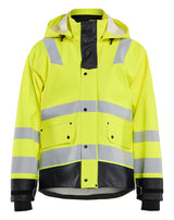 Blåkläder 4327 High Vis Regnjakke Level 3 materiale med firmalogo