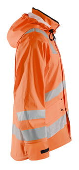 Blåkläder 4327 High Vis Regnjakke Level 3 produktbillede til broderi