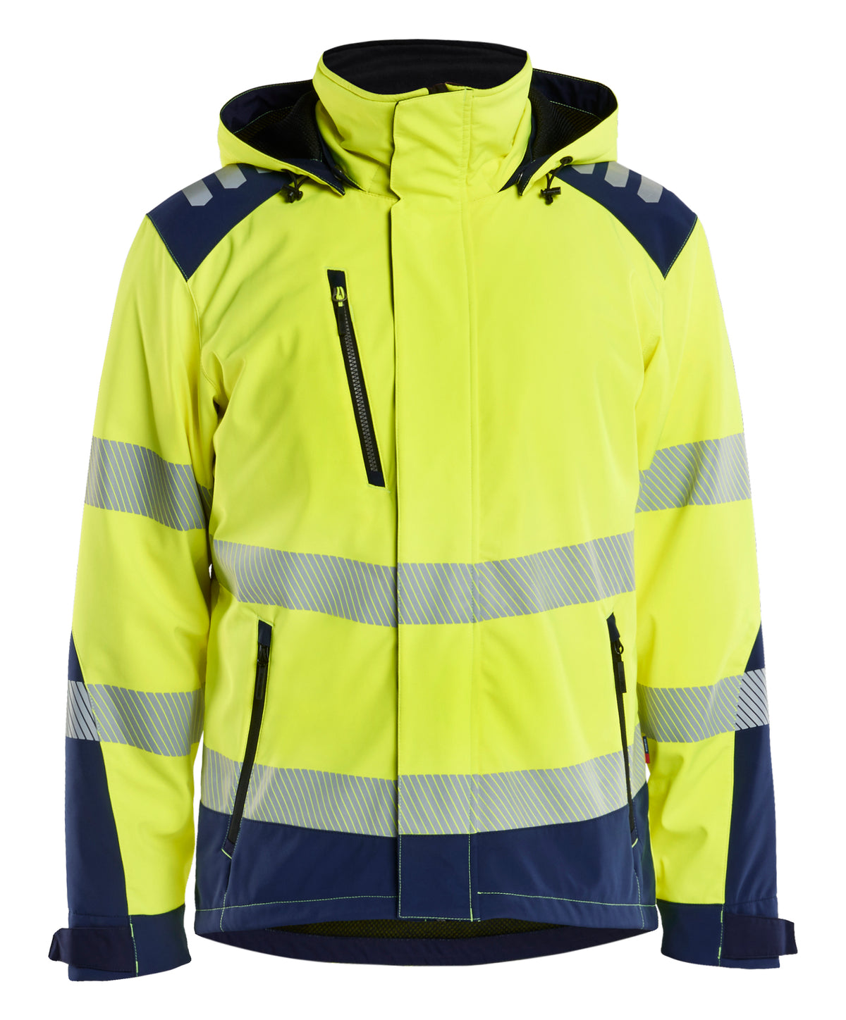 Blåkläder 4400 High Vis Letforet Vinter Softshelljakke