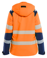 Blåkläder 4401 Dame High Vis Letforet Vinter Softshelljakke materiale med logo