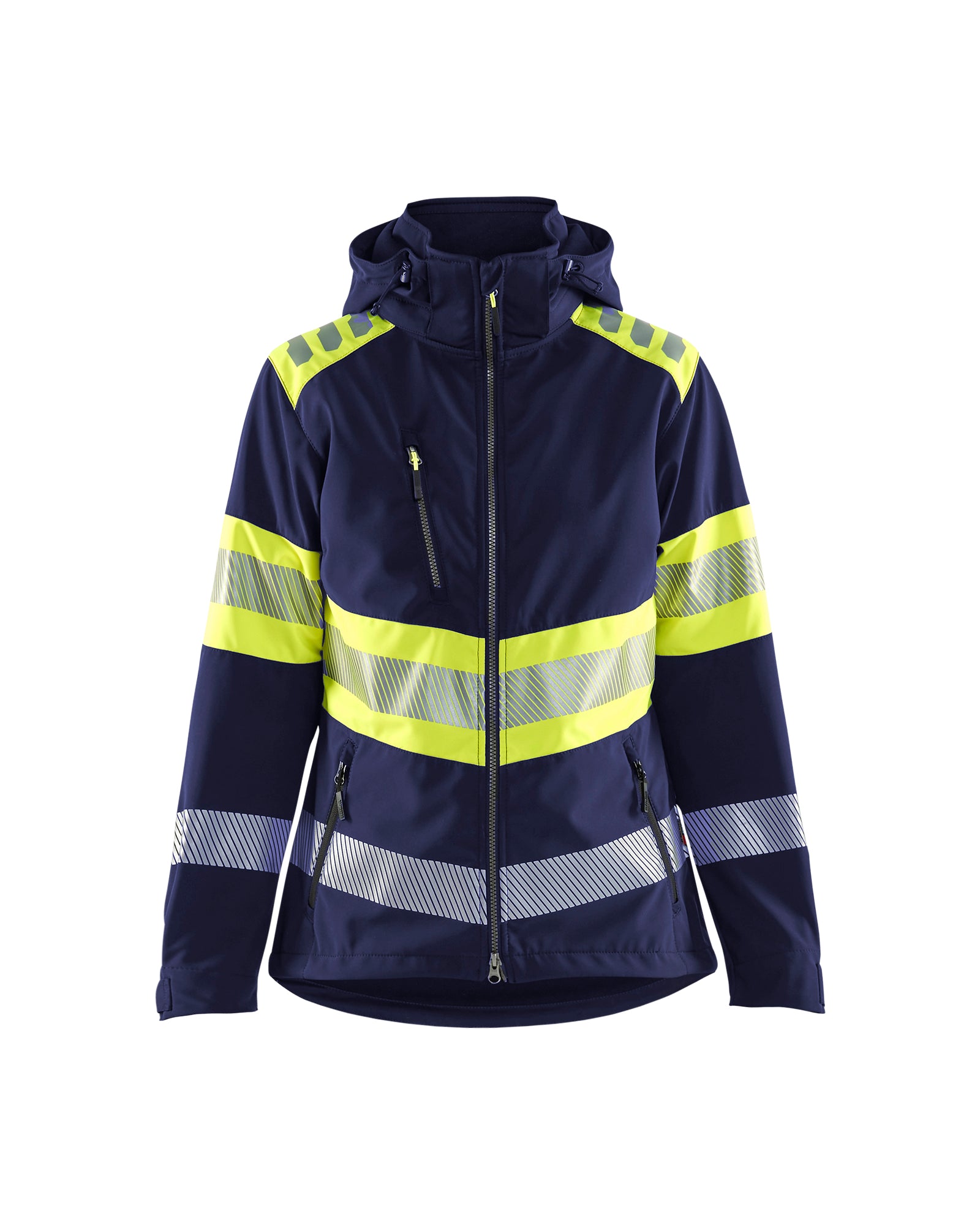 Blåkläder Dame High Vis Softshell Jakke