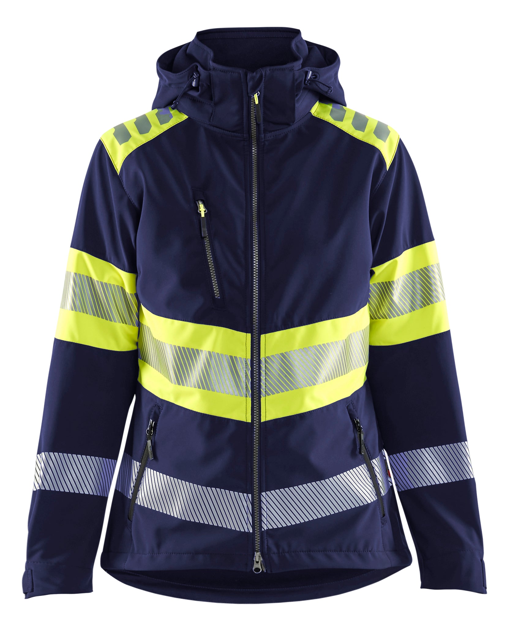 Dame High Vis Softshell Jakke