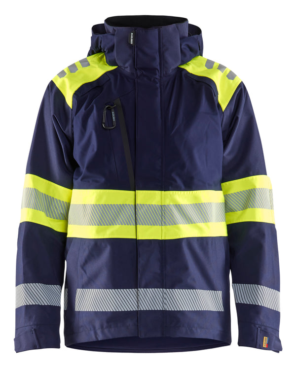 Blåkläder 4420 High Vis Skaljakke med tryk eller logo – arbejdstøj og firmatøj
