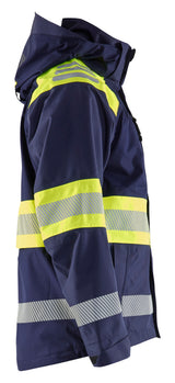 Blåkläder 4420 High Vis Skaljakke detalje til broderi