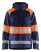 Blåkläder 4420 High Vis Skaljakke materiale med firmalogo