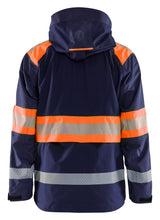 Blåkläder 4420 High Vis Skaljakke nærbillede med logo