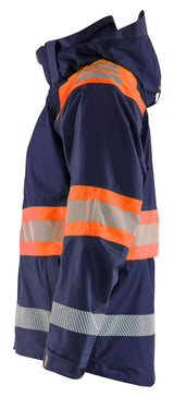 Blåkläder 4420 High Vis Skaljakke produktbillede med tryk