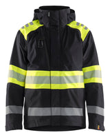 Blåkläder 4420 High Vis Skaljakke detalje med firmalogo