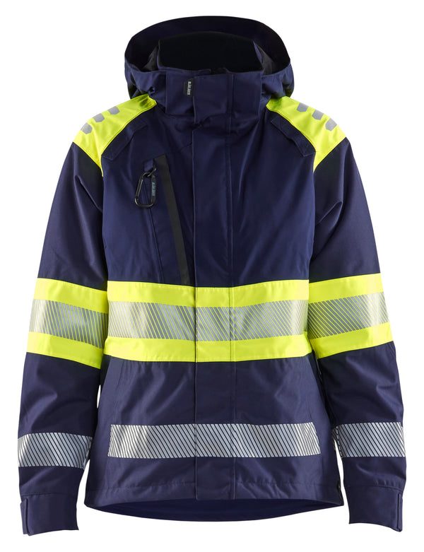 Blåkläder 4430 Dame High Vis Skaljakke med tryk eller logo – arbejdstøj og firmatøj