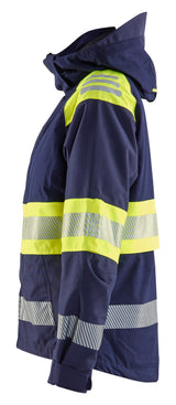 Blåkläder 4430 Dame High Vis Skaljakke produktfoto med tryk