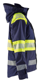 Blåkläder 4430 Dame High Vis Skaljakke detalje til broderi