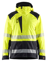 Blåkläder 4435 High Vis Skaljakke materiale med firmalogo