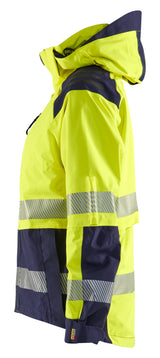 Blåkläder 4436 Dame High Vis Skaljakke produktfoto med tryk