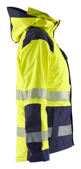 Blåkläder 4436 Dame High Vis Skaljakke detalje til broderi