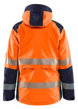 Blåkläder 4436 Dame High Vis Skaljakke materiale med logo