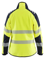 Blåkläder 4448 Dame Multinorm Softshell Jakke Inherent produktbillede med logo