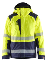 Blåkläder 4455 High Vis Vinterjakke med tryk eller logo – arbejdstøj og firmatøj