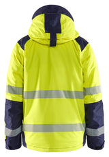 Blåkläder 4455 High Vis Vinterjakke produktbillede med logo