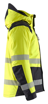 Blåkläder 4455 High Vis Vinterjakke produktfoto til broderi