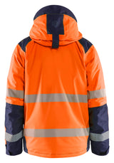 Blåkläder 4455 High Vis Vinterjakke materiale med logo