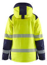Blåkläder 4456 Dame High Vis Vinterjakke produktbillede med logo