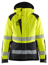 Blåkläder 4456 Dame High Vis Vinterjakke materiale med firmalogo