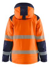 Blåkläder 4456 Dame High Vis Vinterjakke materiale med logo