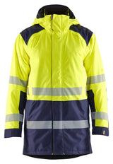 Blåkläder 4457 High Vis Vinterparkajakke med tryk eller logo – arbejdstøj og firmatøj