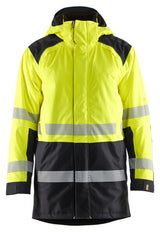 Blåkläder 4457 High Vis Vinterparkajakke materiale med firmalogo