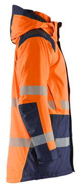 Blåkläder 4457 High Vis Vinterparkajakke produktbillede til broderi