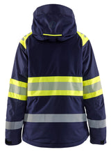 Blåkläder 4470 Dame High Vis Vinterjakke produktbillede med logo