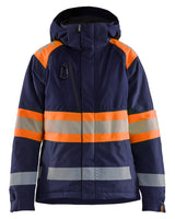 Blåkläder 4470 Dame High Vis Vinterjakke materiale med firmalogo