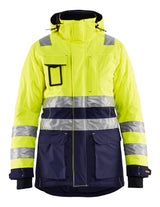 Blåkläder 4472 Dame High Vis Vinterparkajakke med tryk eller logo – arbejdstøj og firmatøj