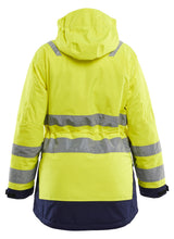 Blåkläder 4472 Dame High Vis Vinterparkajakke produktbillede med logo