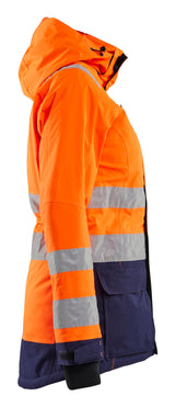 Blåkläder 4472 Dame High Vis Vinterparkajakke produktbillede til broderi