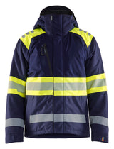 Blåkläder 4480 High Vis Vinterjakke med tryk eller logo – arbejdstøj og firmatøj