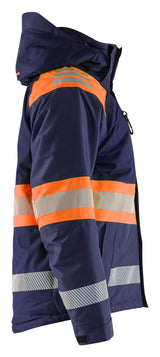 Blåkläder 4480 High Vis Vinterjakke produktfoto til broderi
