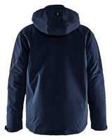 Blåkläder 4484 Letforet Vinterjakke 4-vejs stretch nærbillede med logo