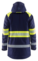 Blåkläder 4485 High Vis Vinterparkajakke produktbillede med logo